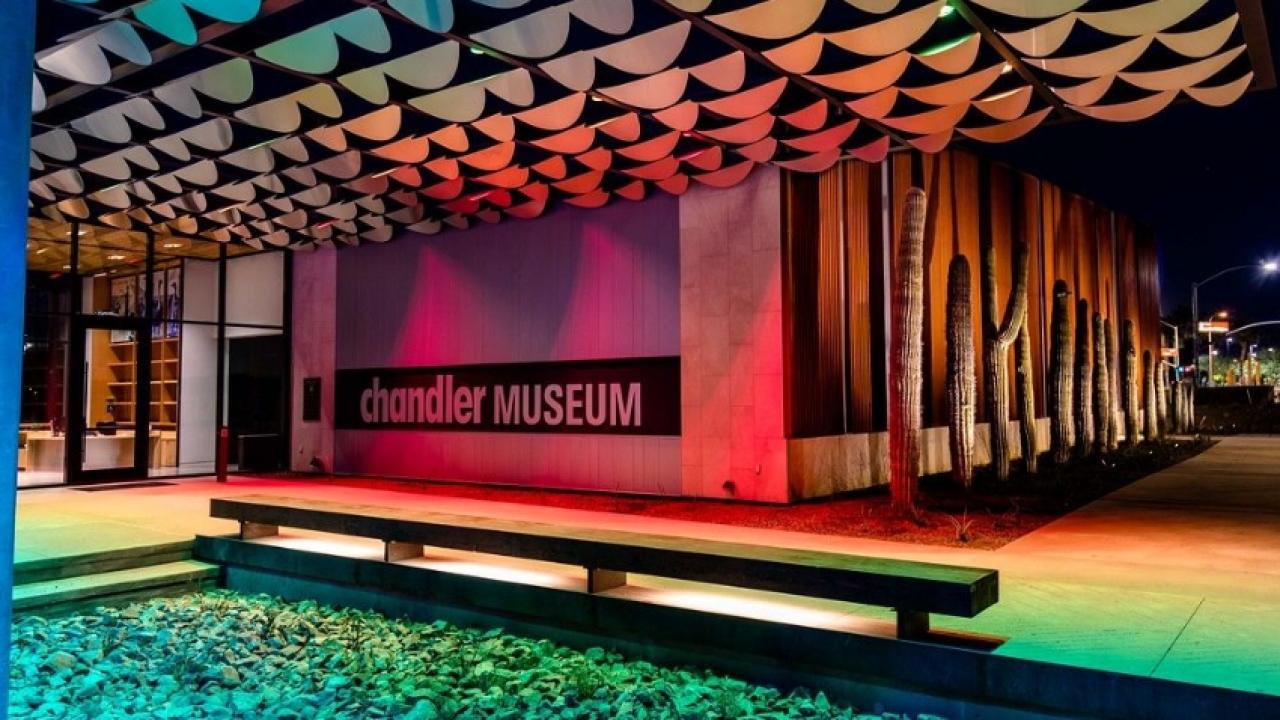 Chandler Museum at Night