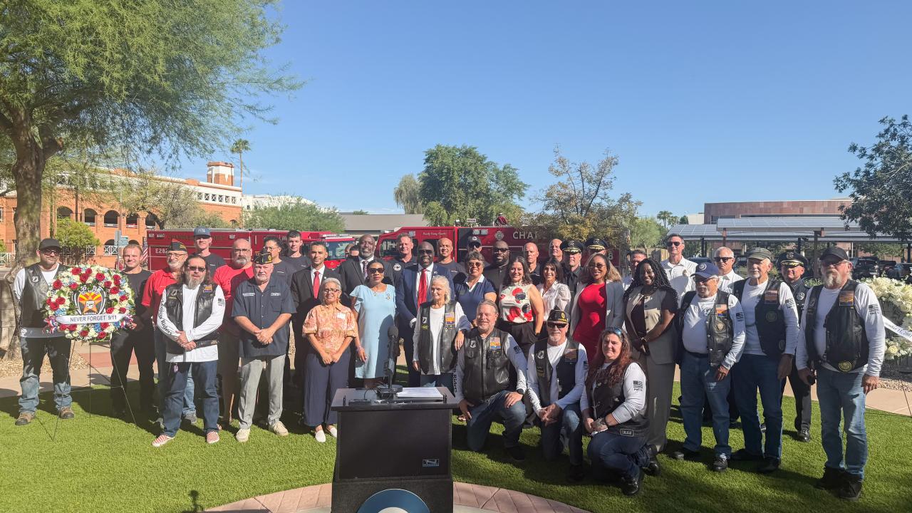 Group of attendees 