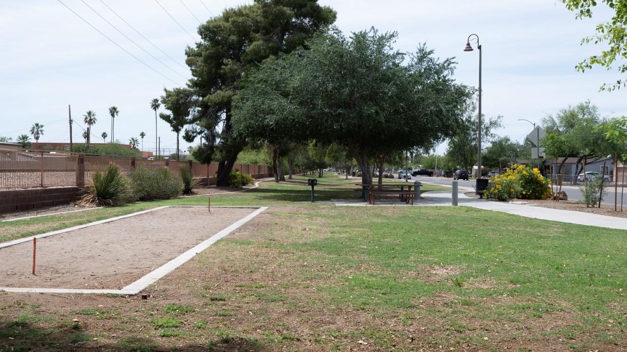 Horseshoe Pit At Armstrong Park