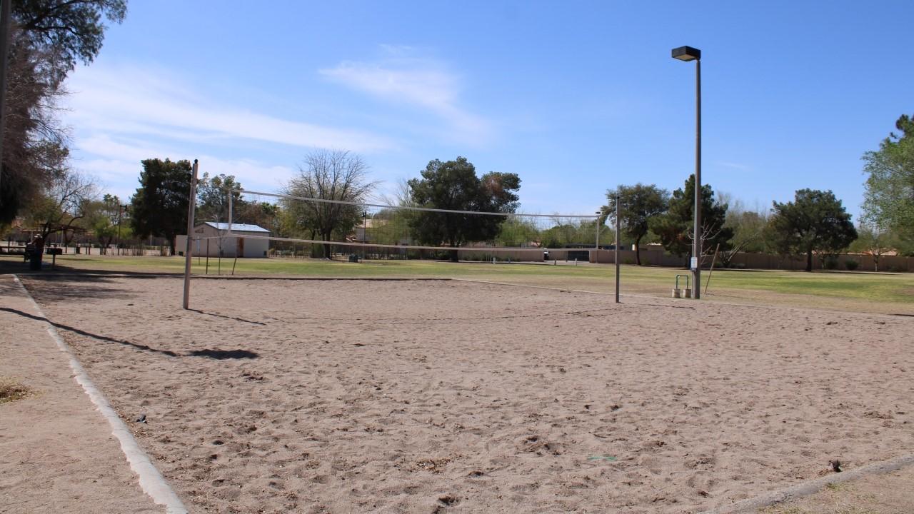 Sand Volleyball Courts At Desert Breeze Park