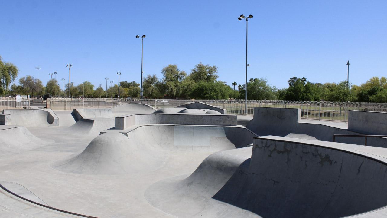 Bike park at Espee Park