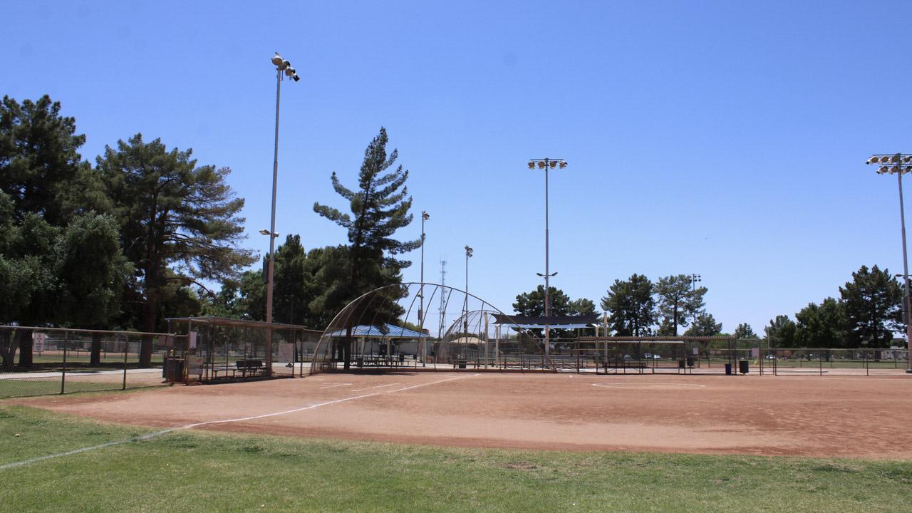 Sports fields at Folley Memorial Park