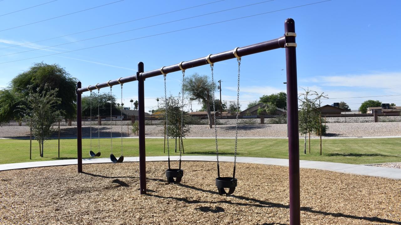 Swing Sets At Gazelle Meadows Park