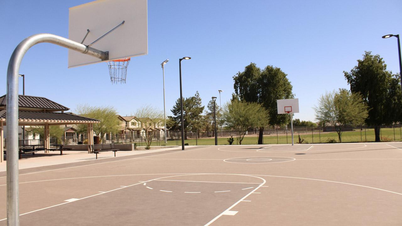 Basketball court at Homestead North Park
