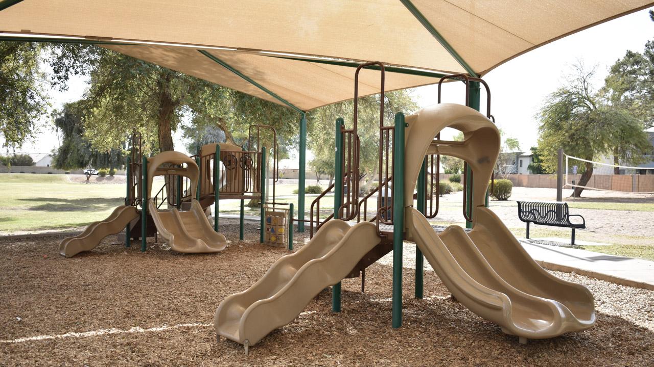 Play area at Maggio Ranch Park