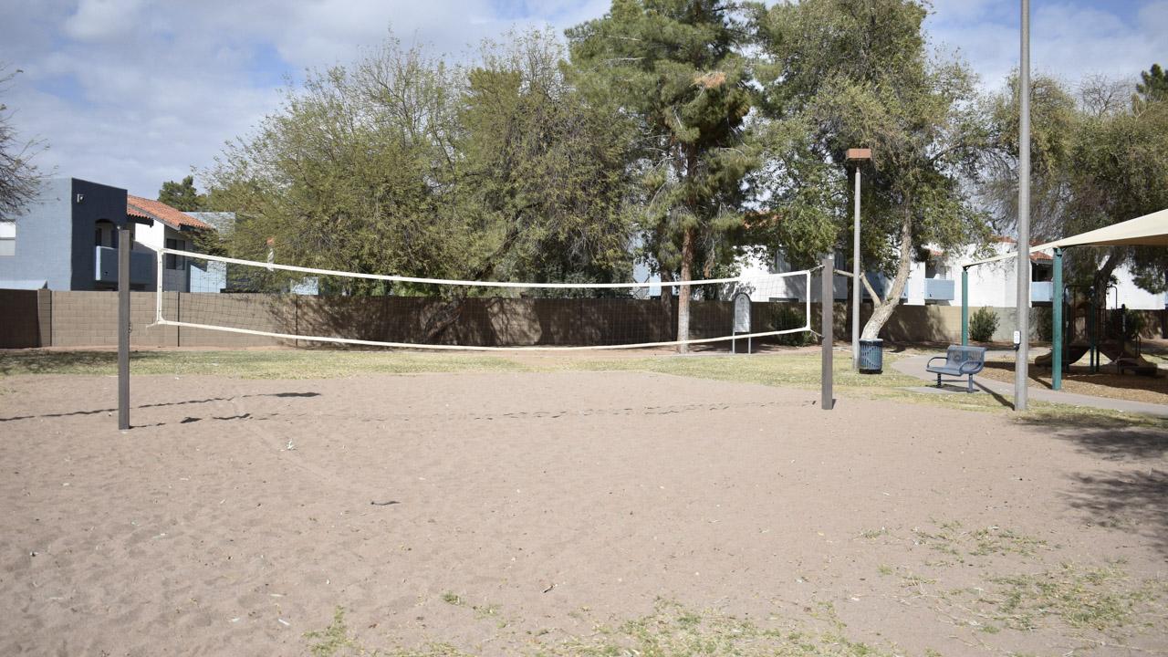 Sand volleyball court at Maggio Ranch Park