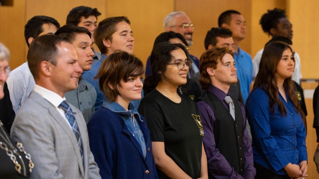 Military Bound High School Graduates Recognized