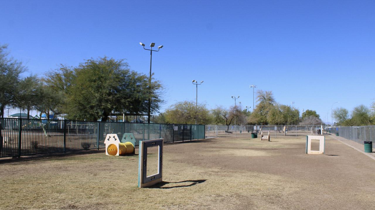 Dog park at Nozomi Park