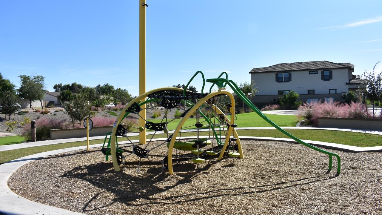 Climbing Play Structure At Orangetree Park