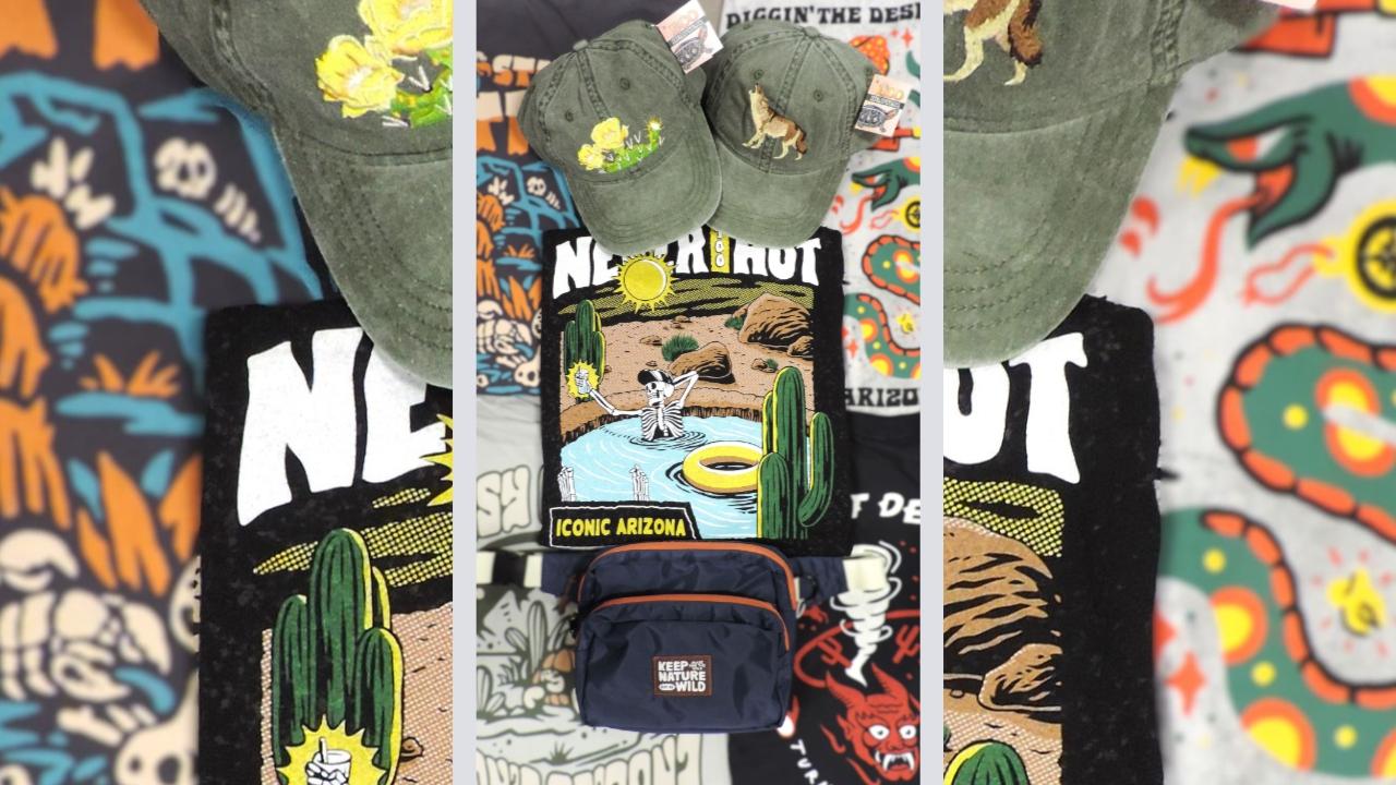 Owl's Nest Nature Store Hats and Shirts