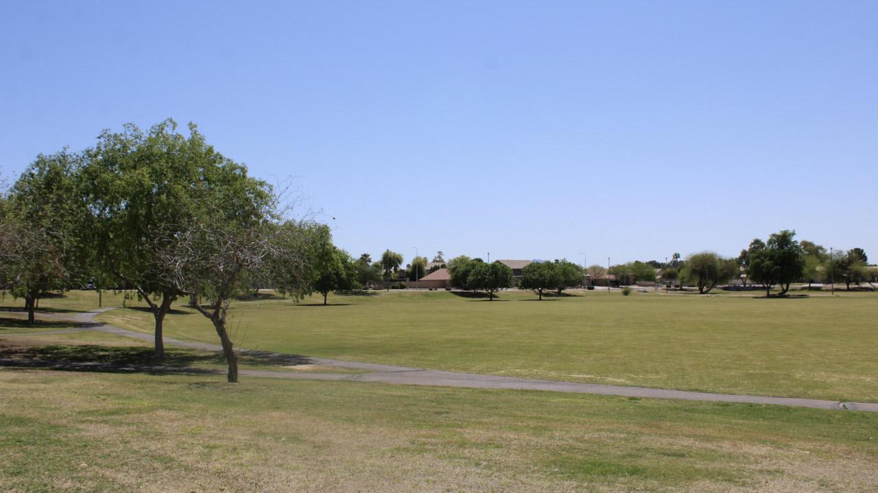 Walking trails at Pima Park