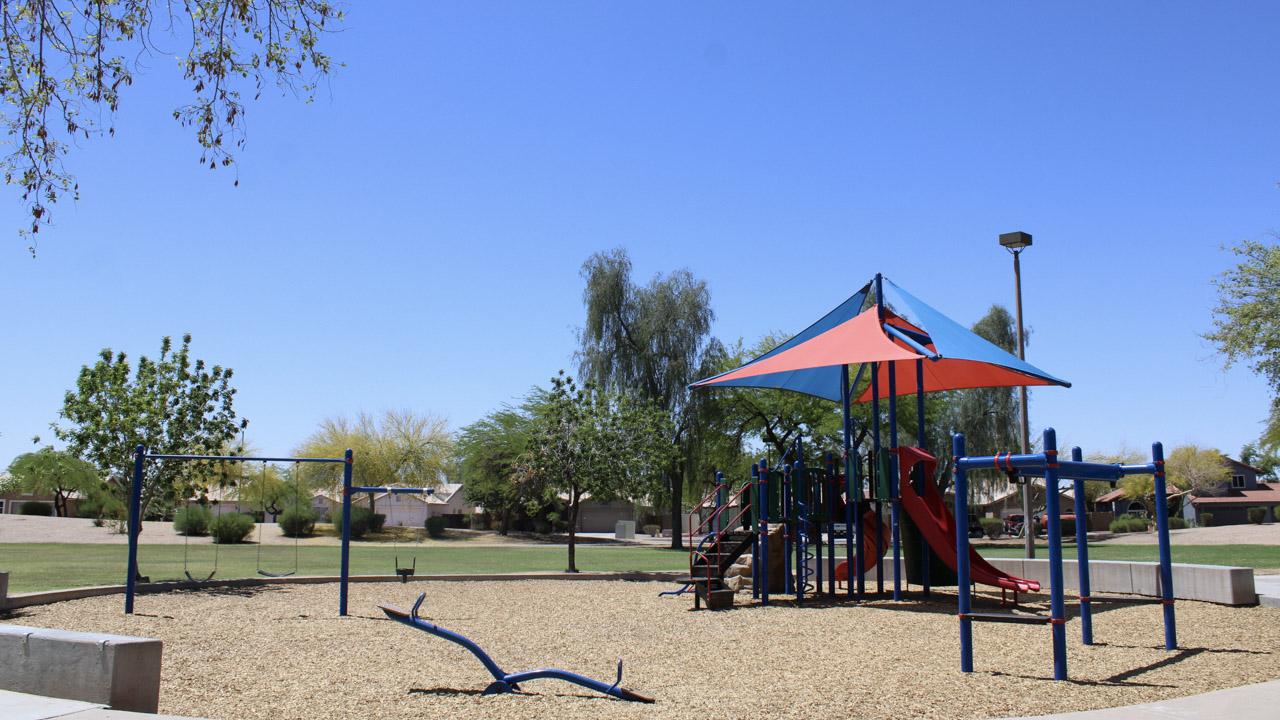 Play area at San Marcos Park