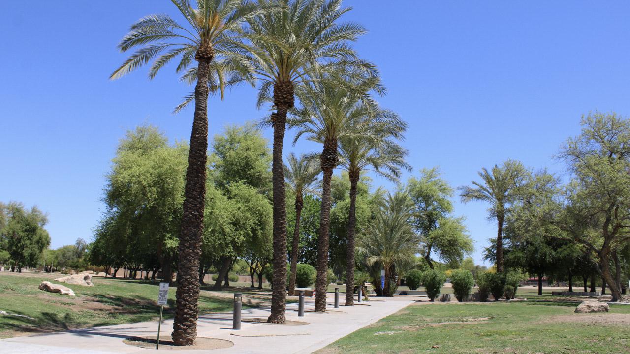 Walking trail at San Marcos Park
