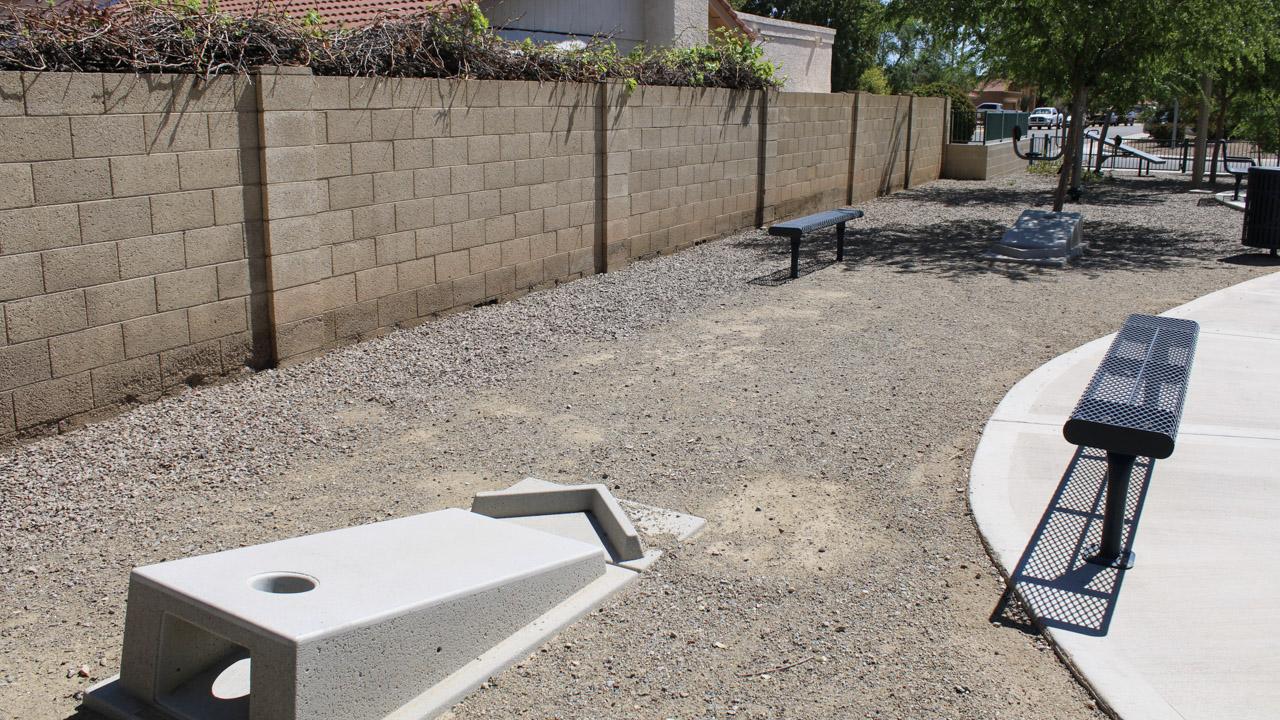 Cornhole Game Area at Summit Point Park