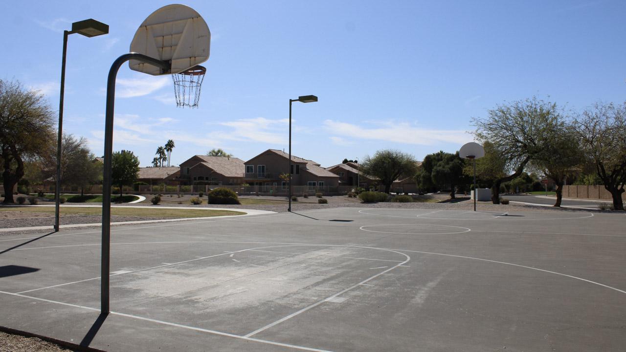 Basketball Court At Sundance Park