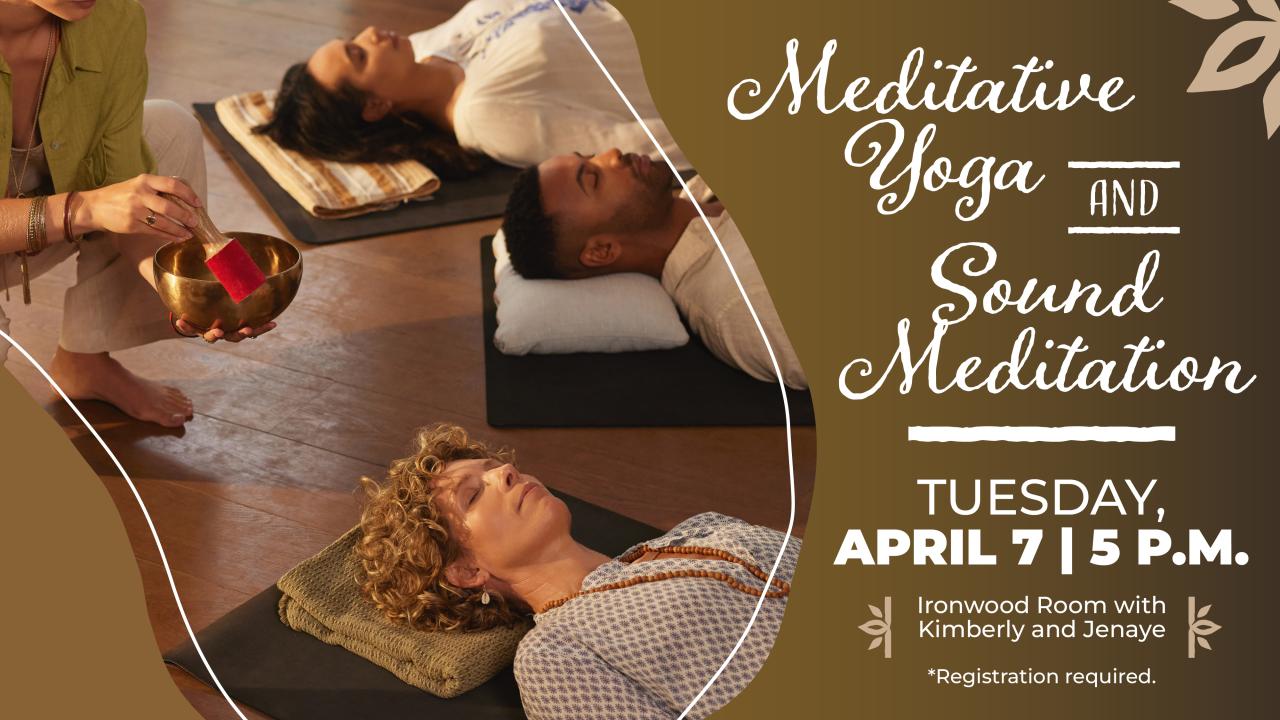 Meditative Yoga class