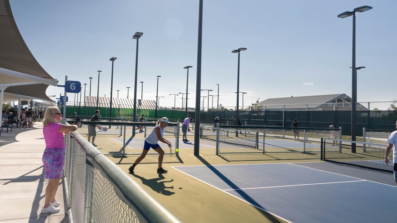 Pickleball Facility At Tumbleweed Park