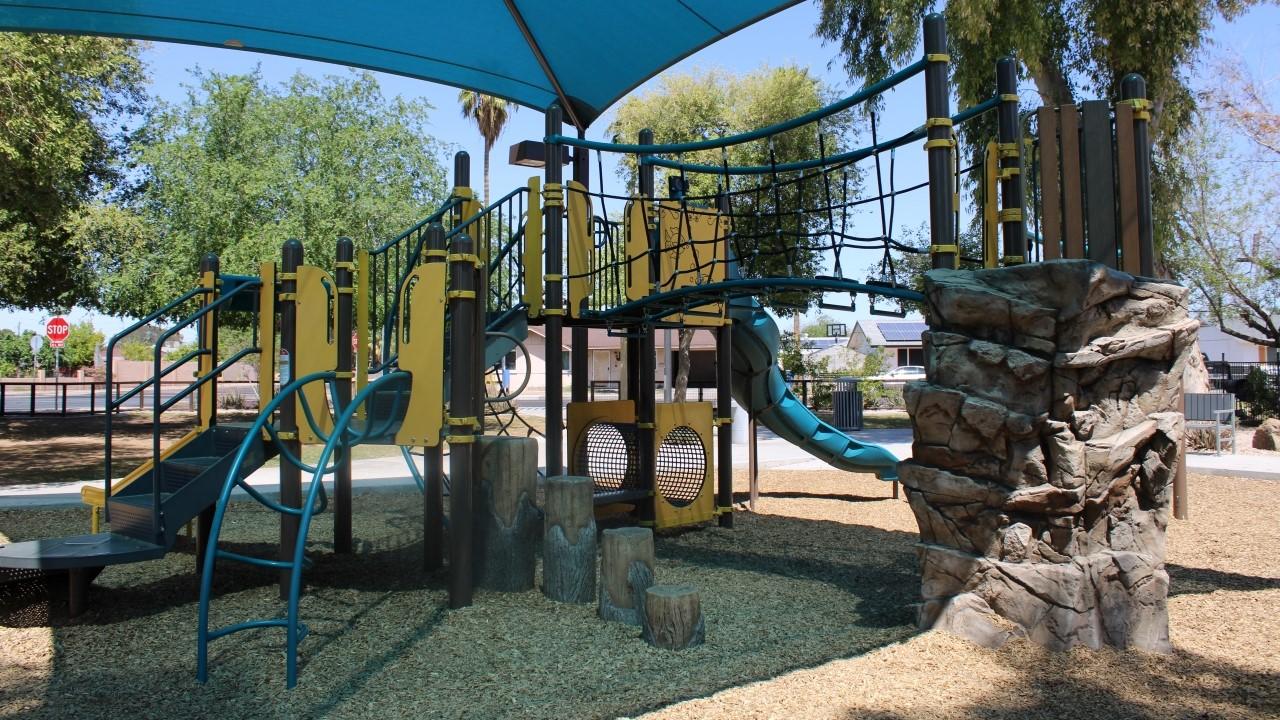 Playground Climbing Structures At Vida Park