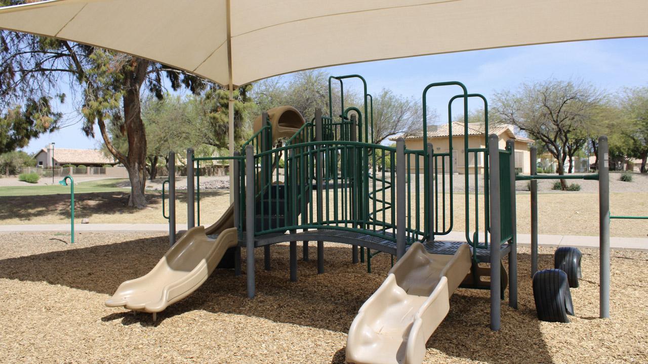 Playground With Slides At Windmills West Park