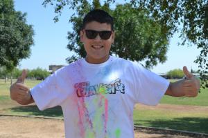 camp challenge color run