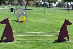 Dog park at Shawnee Park
