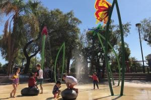 Splash Pad at Desert Breeze Park
