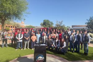 Group of attendees 
