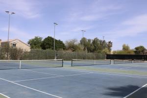 Tennis court at Apache Park