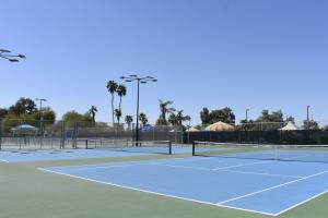 Tennis courts at Arrowhead Park
