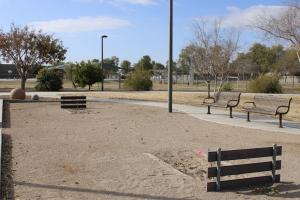Horseshoe pit at Citrus Vista Park