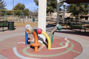 Sound tubes at Crossbow Park