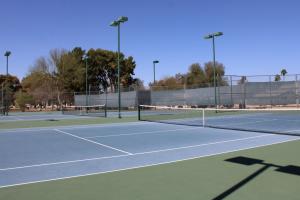 Tennis Courts At Desert Breeze Park
