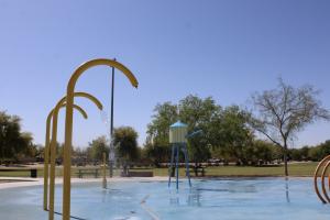 Spray pad at Espee Park