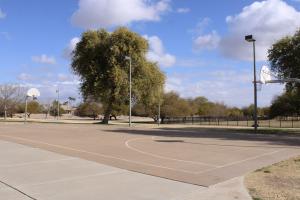 Basketball court at La Paloma Park