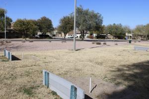 Horseshoe pit at La Paloma Park