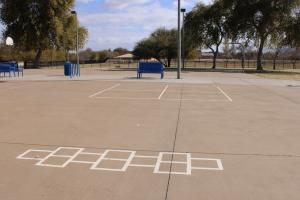 Multi-use court at La Paloma Park