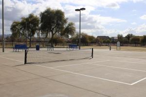 Pickleball court at La Paloma Park