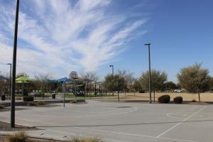 Basketball court at Meadowbrook Park