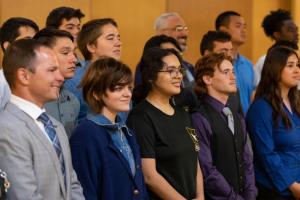 Military Bound High School Graduates Recognized