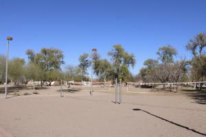 Sand volleyball court at Mountain View Park