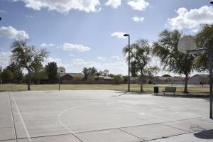 Basketball court at Pecos Ranch Park