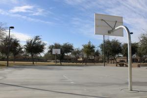 Basketball court at Roadrunner Park