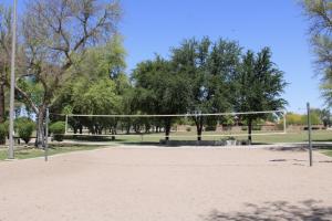 Sand volleyball court at San Marcos Park