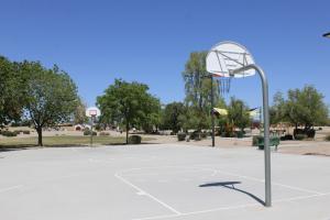 Basketball court at San Tan Park