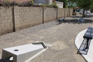 Cornhole Game Area at Summit Point Park