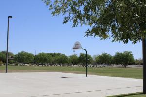 Basketball Court At Tibshraeny Park