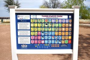 Communication Board Augmentative And Alternative Communication Tool At Tumbleweed Park