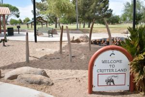 Critter Land Sand Play Area At Tumbleweed Park
