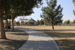 Walking Trails At Valencia Park
