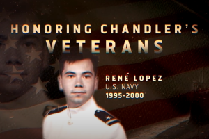 U.S. Navy Veteran René Lopez